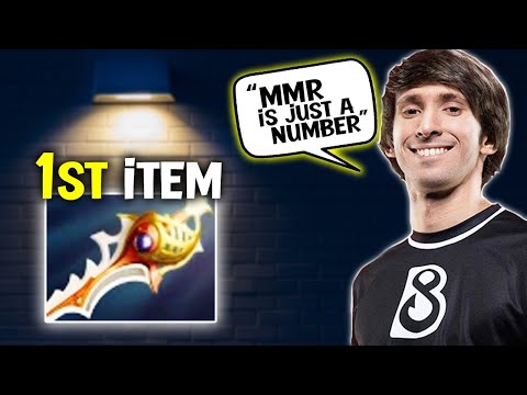 Legendary DENDI First Item DIVINE RAPIER on his Signature Hero DOTA 2