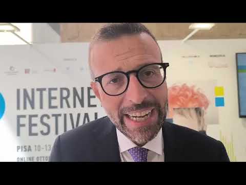 Internet Festival 2024 - Il presidente del Consiglio regionale Antonio Mazzeo