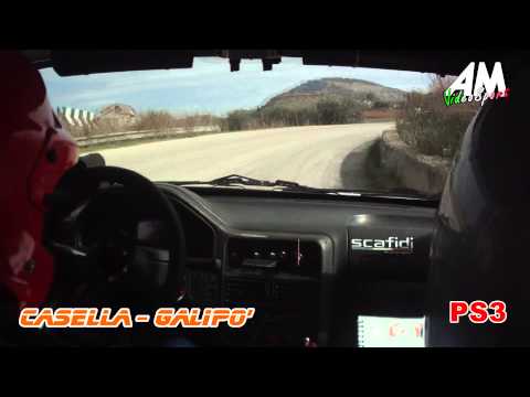 Cameracar Casella   Galipò 1° Rally Day Centro Sicilia PS3 HD