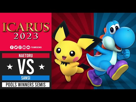 Icarus 2023: Pools Winners Semis - Opton| NaetorU (Pichu) Vs SSP| Sansi (Yoshi)