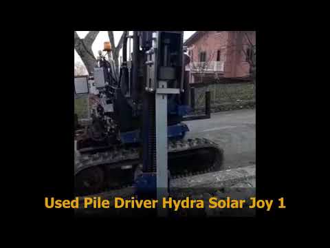 Used Pile Driver Hydra Solar Joy 1 - MachinesBroker