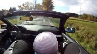 preview picture of video 'letzte BMW Cabrio Ausfahrt 2013 - e46 330ci mit Bastuck - by Reinhard'