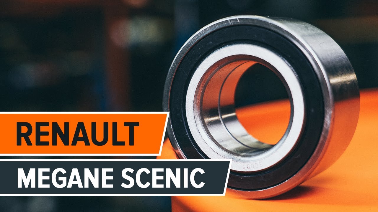 Cómo cambiar: cojinete de rueda de la parte delantera - Renault Megane Scenic | Guía de sustitución