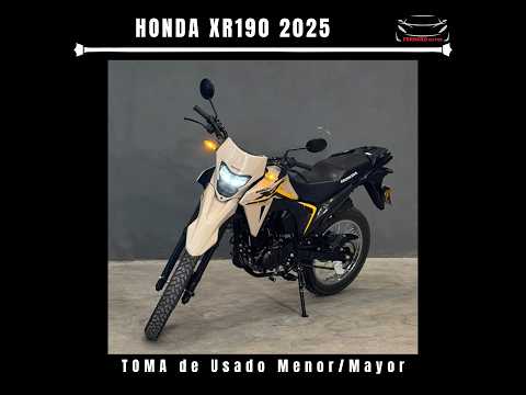 Se Vende: Honda XR190 2025 - FERRERO Automotores Oncativo (Provincia de Córdoba)