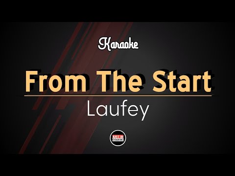 Laufey - From The Start (Karaoke with Lyrics)