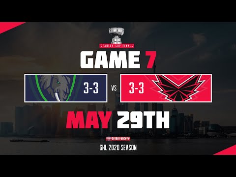 GHL 2020 Playoffs: Stanley Cup Finals - Seattle Titans VS Shanghai Sting Game 7