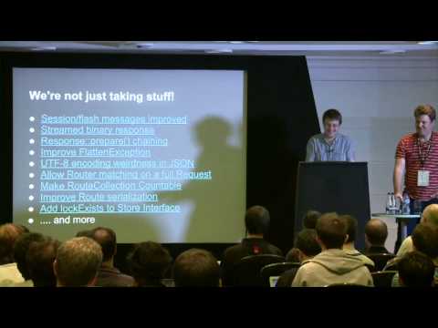 SymfonyLive London 2012 - Alex Pott & Nathaniel Catchpole - Drupal 8