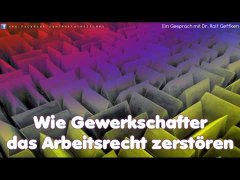 Wie Gewerkschafter bei der Zerstörung des Arbeitsrechts durch Arbeit 4.0 zuschauen
