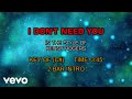 Kenny Rogers - I Don't Need You (Karaoke)