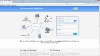 LIM - Lab Interoperability Module (Portal Demo)