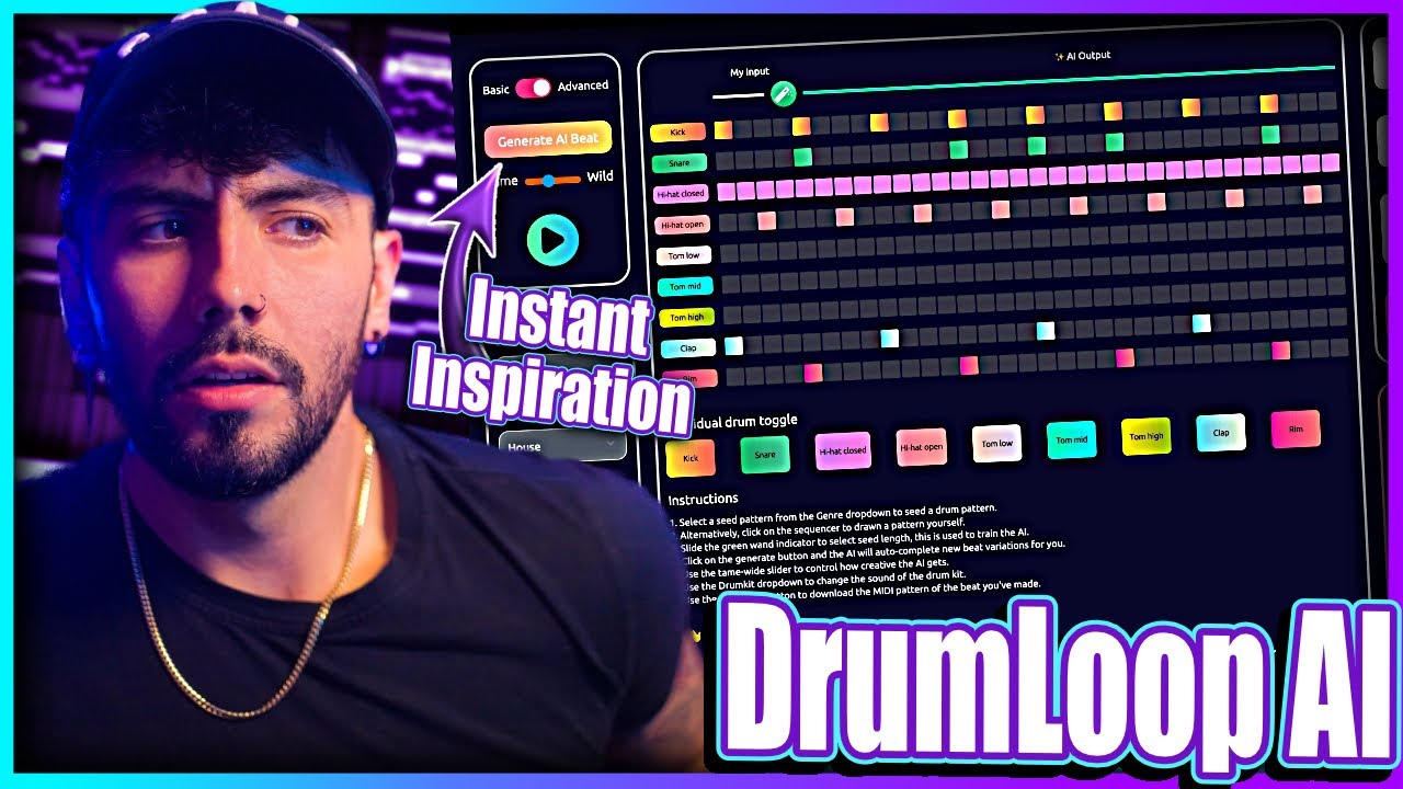 Generating Drum Loops with AI - DrumloopAI