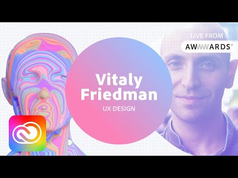 Live from AWWWARDS with Vitaly Friedman | Adobe Creative Cloud