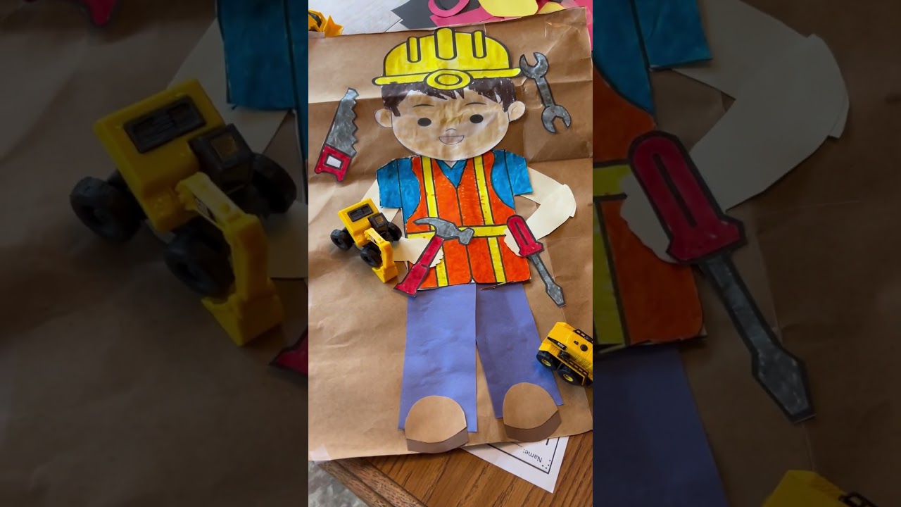 Homeschool Preschool: Construction Art