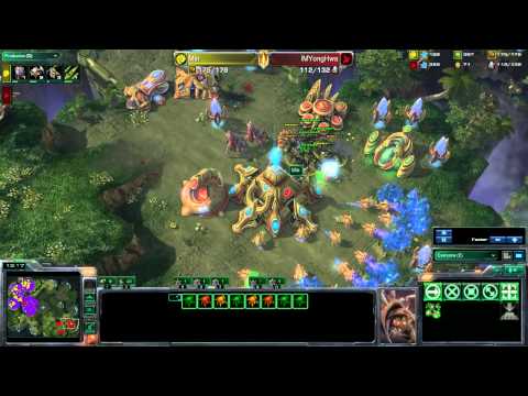 SlayerSMin vs IMYongHwa - PvZ on Abode