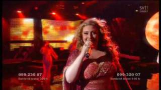 Melodifestivalen Final - Sarah Dawn Finer - Moving on