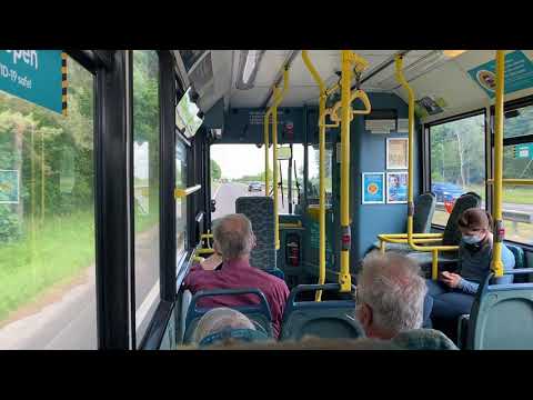 Arriva North East Ashington Based Alexander Dennis Dart 1801 On The X14 To Morpeth
