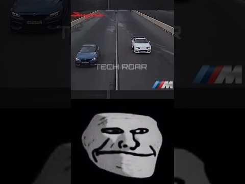 Supra vs BMW M5 competition 🥶 wait to end 🚀 #supra #bmwm3 #meme