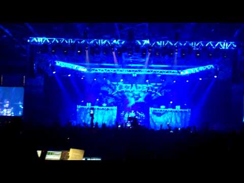 Megadeth - Sweating Bullets & Skin O' My Teeth (Live in Tel Aviv Israel, 16.04.2011)