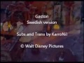 Beauty And The Beast Gaston Swedish