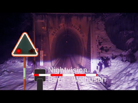 NIGHTVISION - Cab ride / Führerstandsmitfahrt RE7 Bern - Wolhusen
