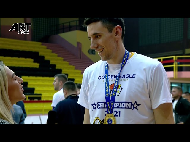 Erjon Kastrati flet pas triumfit në Superligë