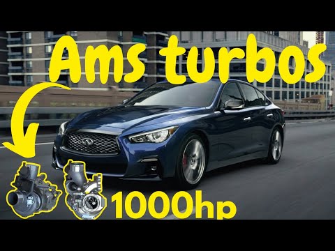 NEW TURBOS 1000whp for Q50 AMS PERFORMANCE Vr30