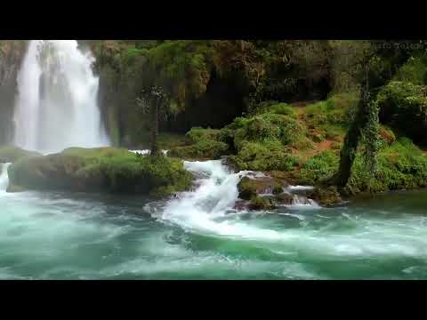 Beautiful Relaxing Music | Nature waterfall Sounds | Deep Relaxing video