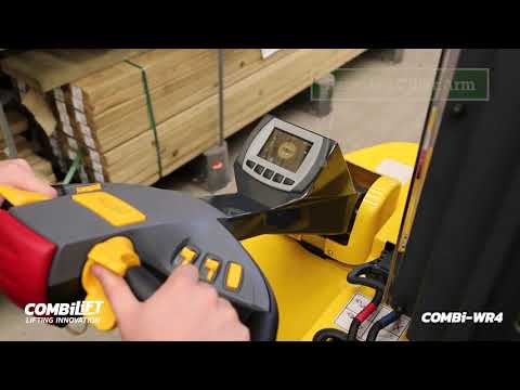 Combilift -  COMBi WR4 - 4-way Pedestrian Stacker - ability to operate in very narrow aisles