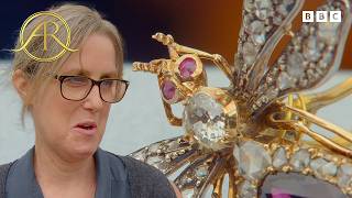 Victorian Bee Brooch That Flutters Like A Real Insect Worth Thousands | Antiques Roadshow UK