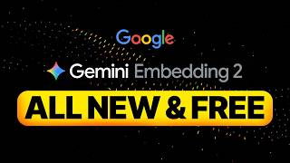NEW Gemini Embedding 2 Update is INSANE!