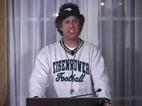 Will Ferrell as Coach Ricky Jimmy at Lott IMPACT Award Ceremony