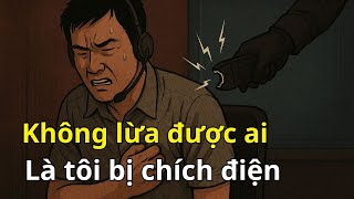 I couldn't fool anyone, I got electrocuted until my pants were wet.