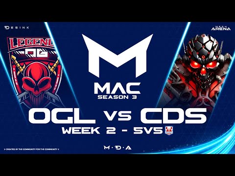 -OG- LegendZ vs CDS MAC3 Tournament BO5 Week 2 5v5 Group Matches🔥