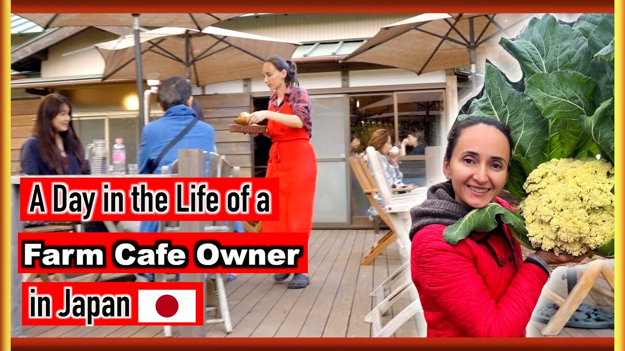 A Day in the Life of a Cafe/Farm Owner in Japan.