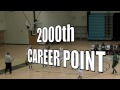 Ashley Robinson 47 Point Game - 2000th Point Scored