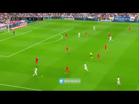 Real madrid vs sevilla 4-1 amazing passes