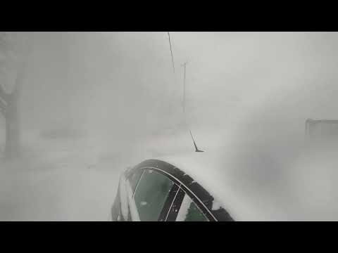 Cyclone Bomb Storm - Ground Zero, Buffalo, New York, December 23, 2022