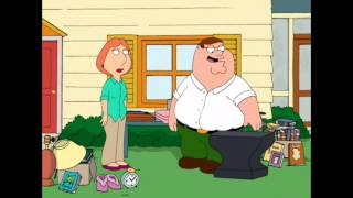 Family Guy | Peter with his anvil