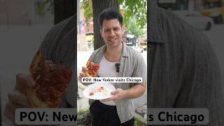 POV: New Yorker visits Chicago #shorts #chicago #newyork