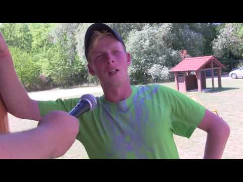 Antonín Bolardt po vítězství ve finále kvalifikace  na HSC Futures v Piešťanech