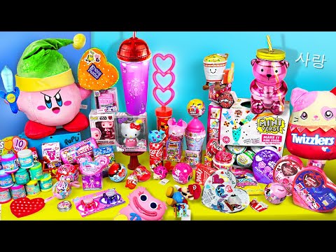 Abriendo SÓLO lo Color AMOR y AMISTAD 😍🌹💘 KIRBY, Super Mario Bros MiniVerse - Hellomaphie en POPU