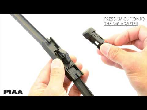 PIAA Si-Tech Wiper Installation on PTB Wiper Arm