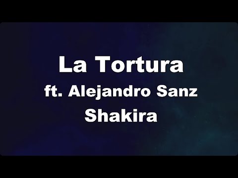 Karaoke♬ La Tortura ft. Alejandro Sanz - Shakira 【No Guide Melody】 Instrumental