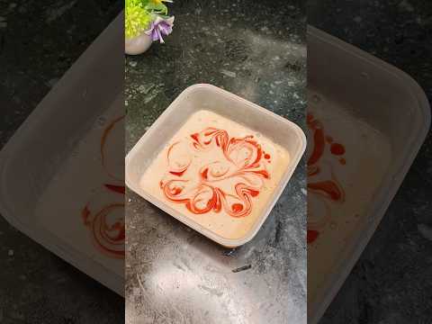 4 ingredients banana icecream😋no whipping cream & milk powder #food #youtubeshorts #recipe #icecream