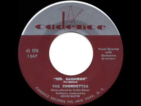 1954 HITS ARCHIVE  Mr  Sandman   Chordettes a #1 record in Deadpool soundtrack