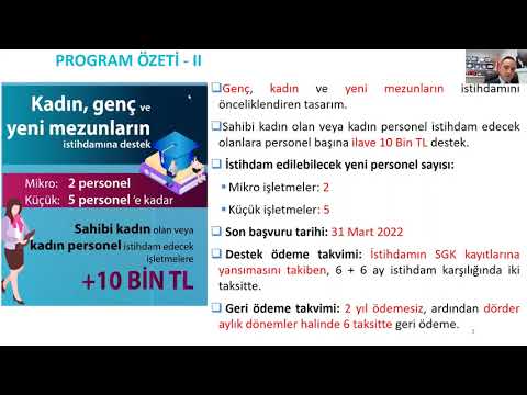  MİKRO VE KÜÇÜK İŞLETMELERE HIZLI DESTEK PROGRAMI
