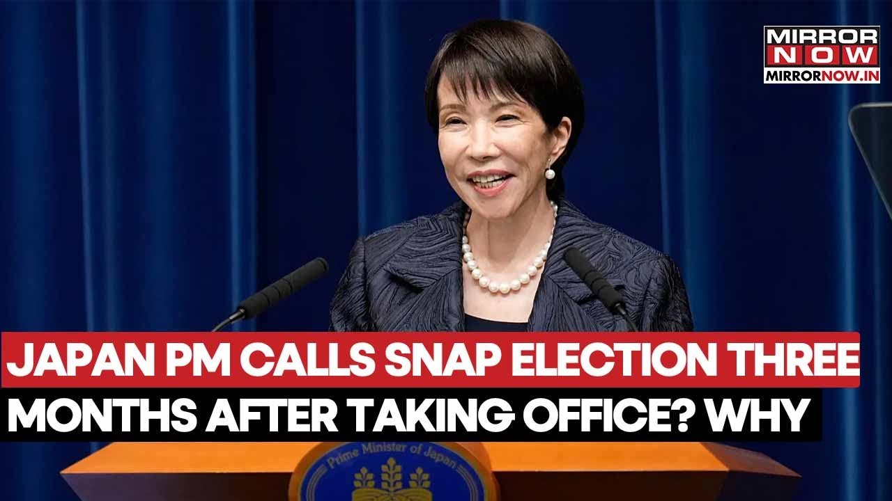 Japan PM Takaichi Calls Snap Election Just 3 Months After Taking Office? Here's Why | Watch