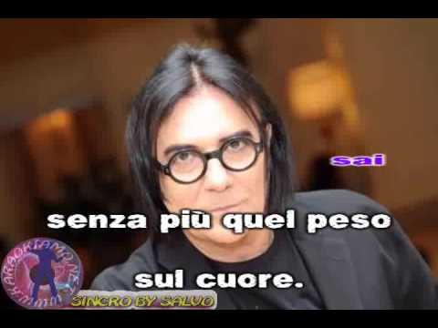 Renato Zero - Nei giardini che nessuno sa (karaoke - fair use)