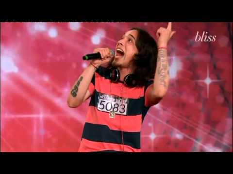 Michael Kildal aka XZWER on Norway's got talent 2012 first audition