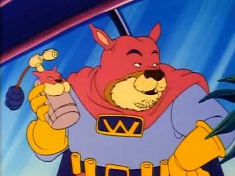 Captain N The Game Master   S02E11   I Wish I Was a Wombatman